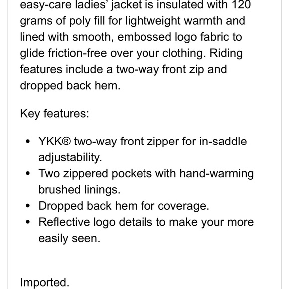 Noble Equestrian Pearl Quilted Jacket - Picture 5 of 5